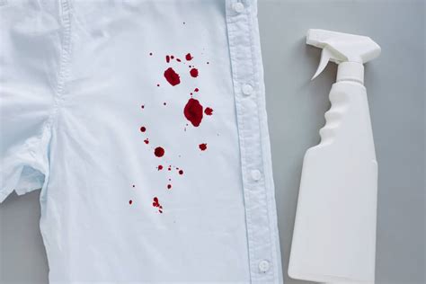 getting fake blood out of clothes|blood in clothing official.